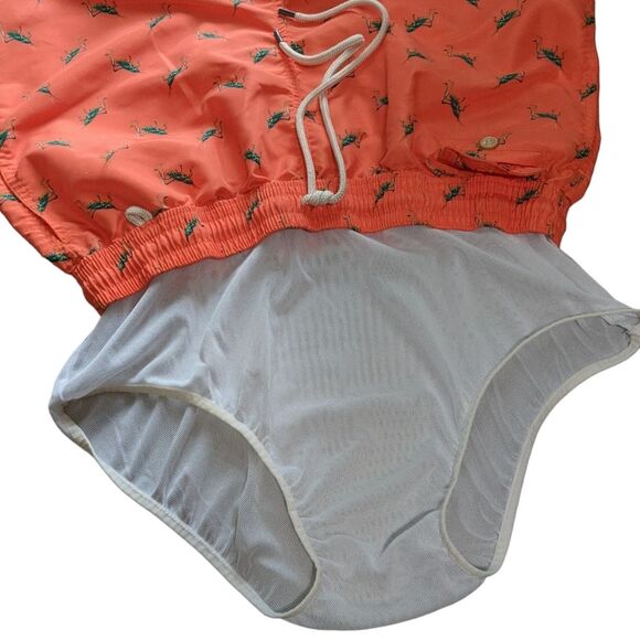 Polo Ralph Lauren men's cricket grasshopper print swim shorts poly size Medium - Picture 10 of 11